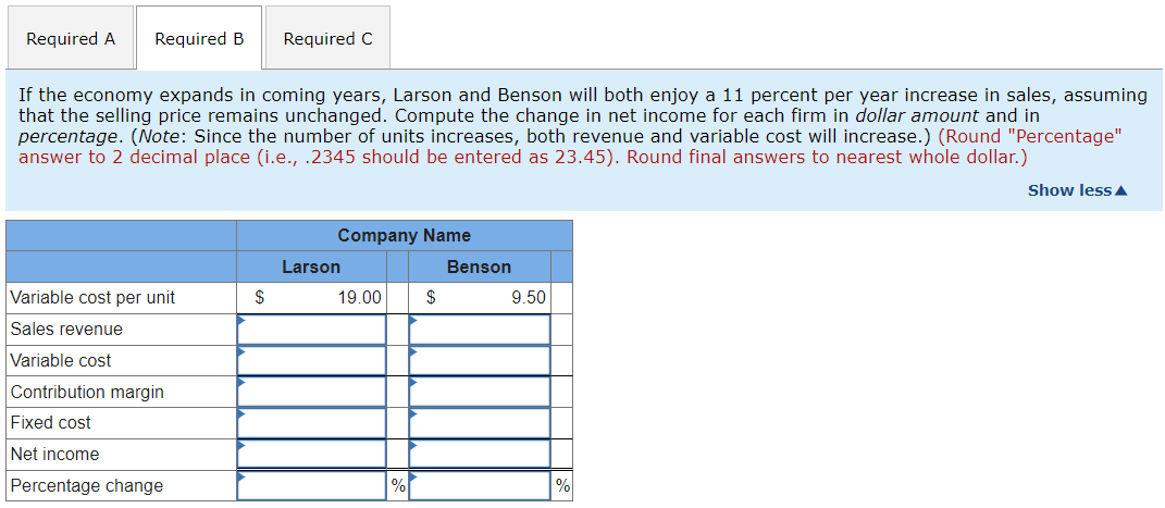 nervous, however, about future economic volatility. He asks you to analyze the