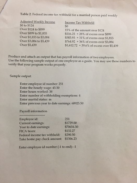 compile and run and make sure that the program works correctly. Weekly