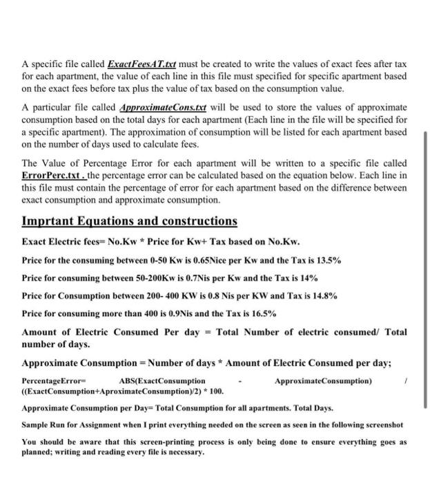 to determine the electricity costs associated with a certain apartment building in