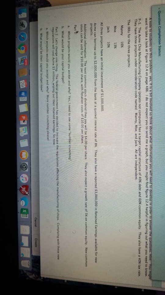 tough problem need help!! s Question Completion Status: s, it is