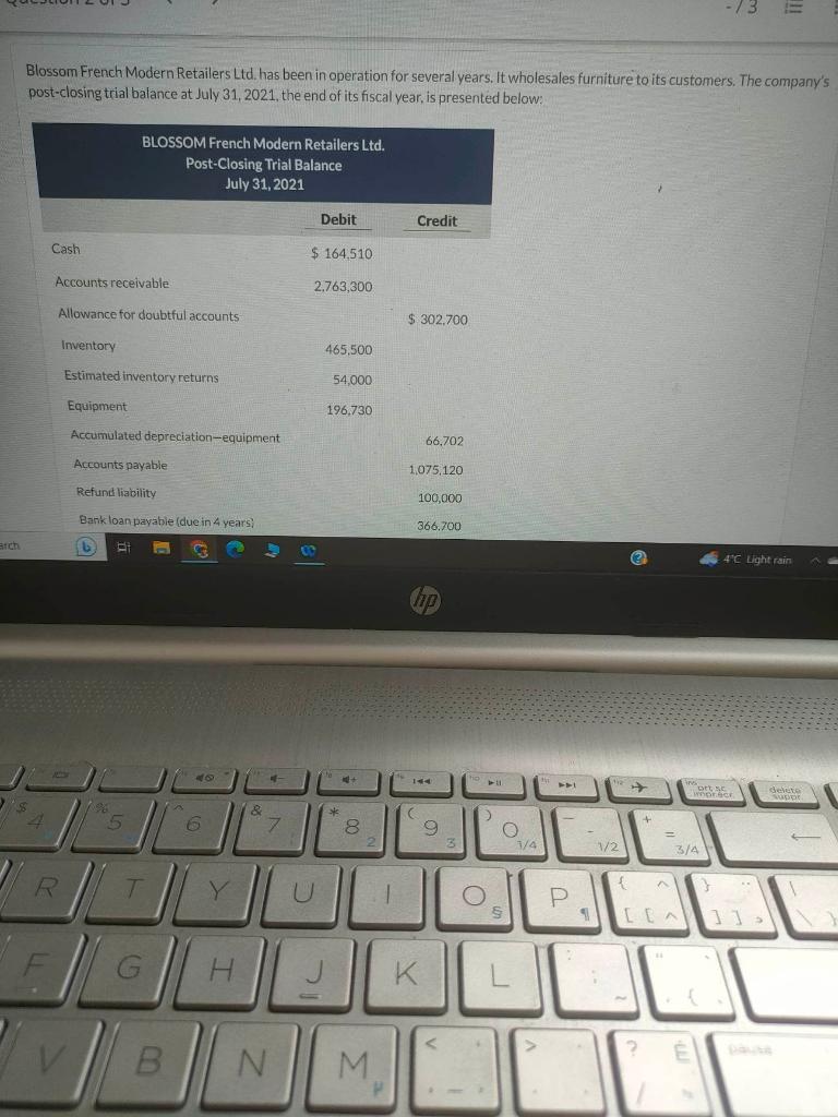 Record all the necessary journal entries for the years ended December 31,