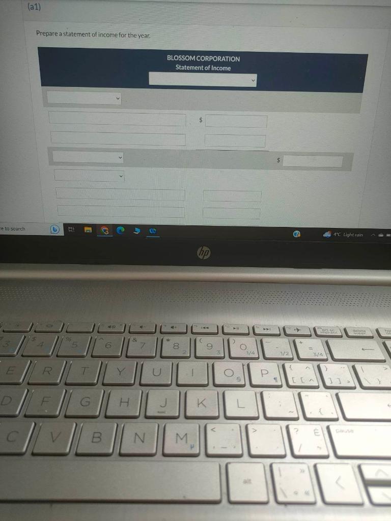 its customers. The company's post-closing trial balance at July 31,2021 , the