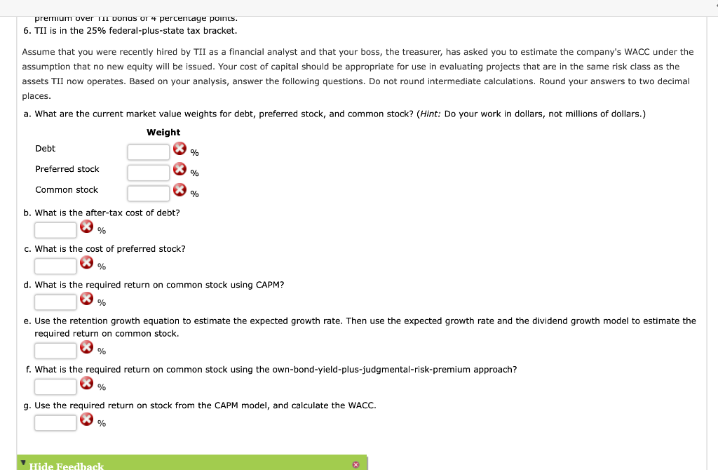 Travellers Inn Inc. (TII), a company that was formed by merging a
