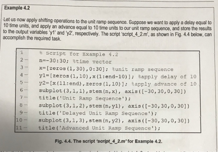 an M-file script that would compute and generate the subplots for the