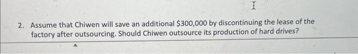 is considering whether to make hard drives for its computers internally or