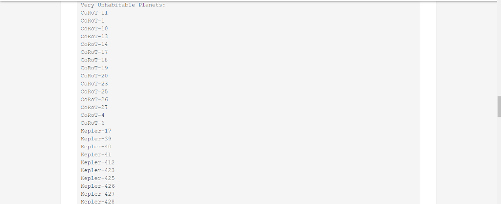 project 1a, the current state-of-the-art methods for finding exoplanets is good at
