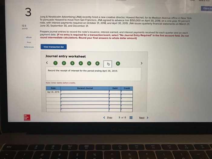 March 31, June 30, September 30, and December 31 12.5 points Prepare