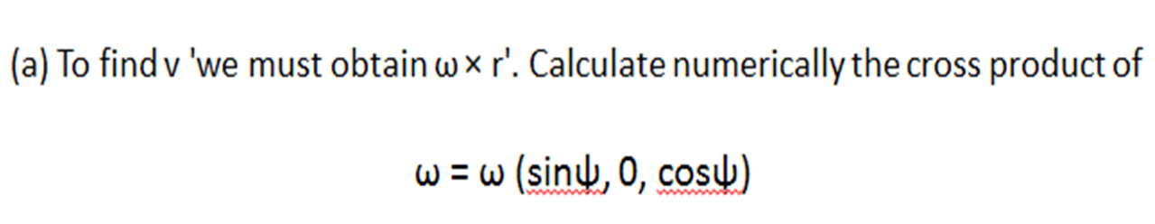 surface uniform charge o and rotates with an angular velocity w. We