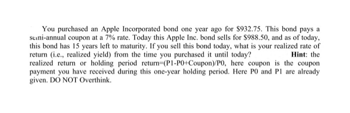  Please show work for calculations and formulas to understand better (no