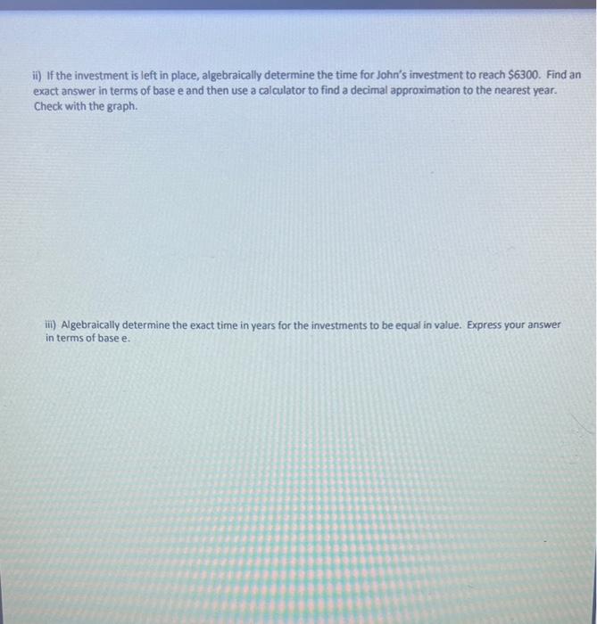 for a graduation trip to Europe in several years. George has just