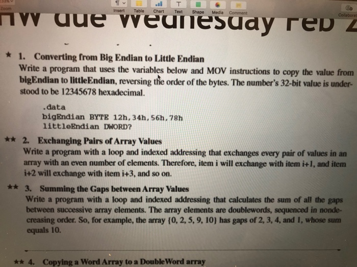  Insert Table Chart Text Shape Media Comment 1. Converting from Big