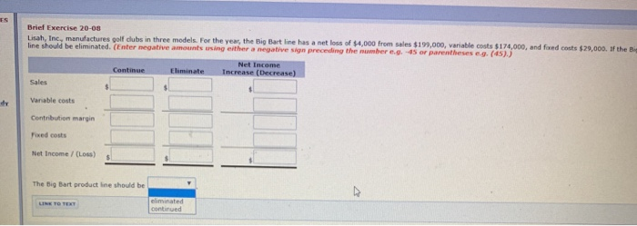 the Big Bart line is eliminated, $19,000 of fixed costs will remain.