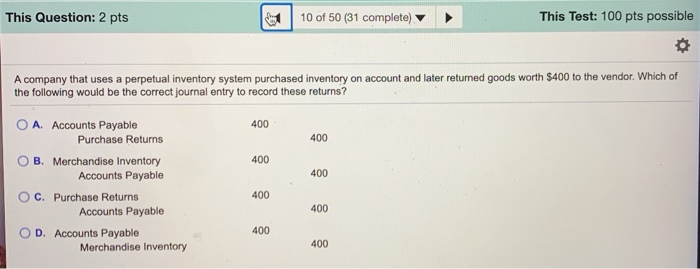 and equity that amount to $290,000 and $50,000, respectively. Liabilities total A.