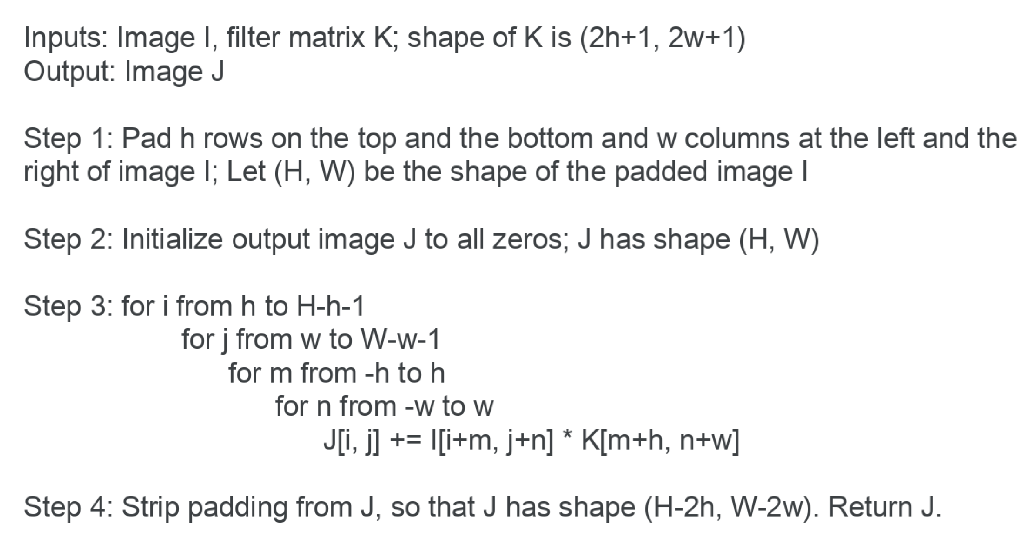 the grayscale image with the following filters. - Display results. - Write