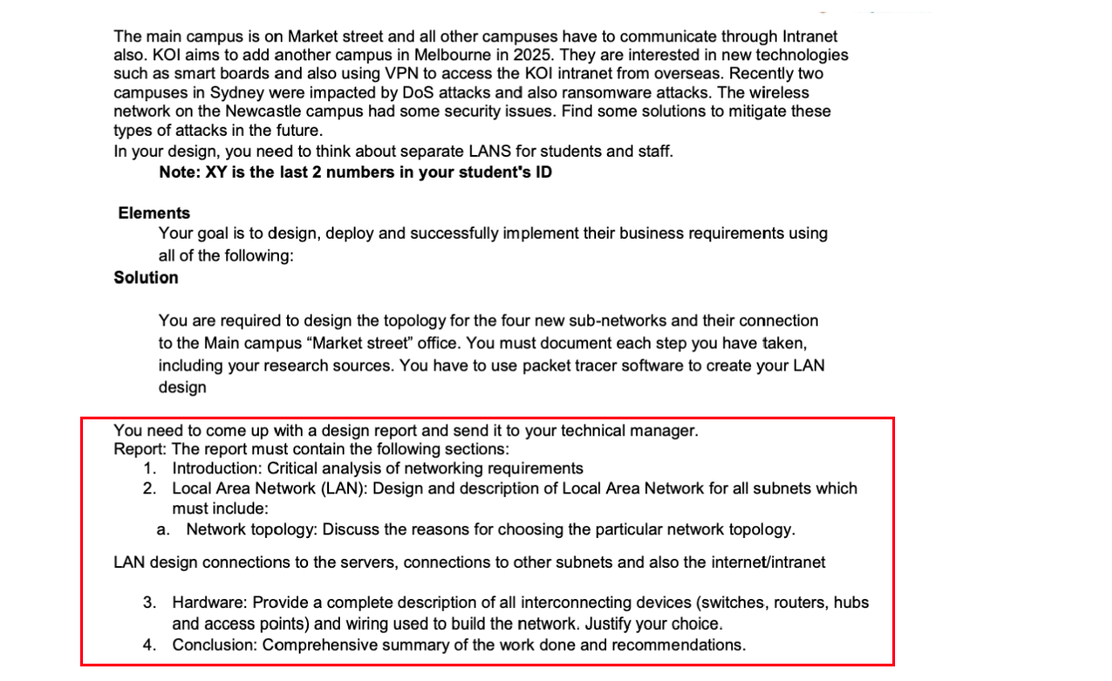 students must demonstrate their understanding of critical thinking in an IT context