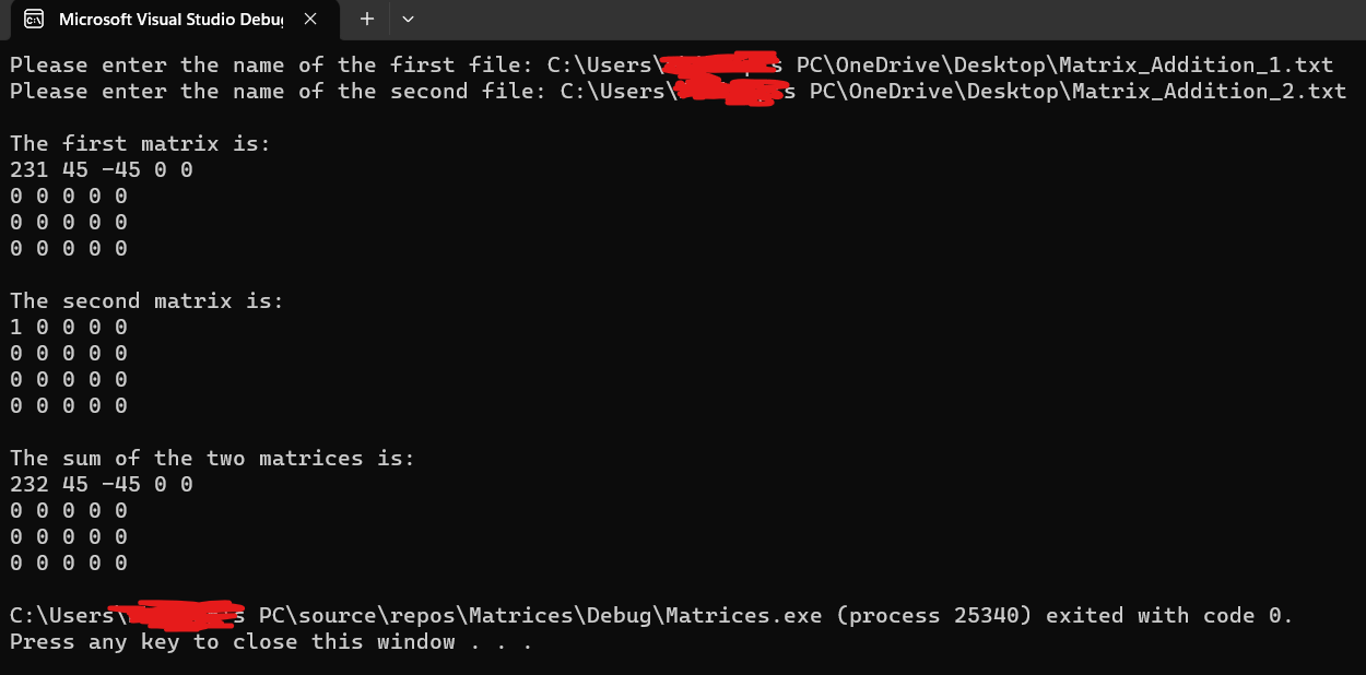 together. The output ends up completely wrong. Could you help me modify
