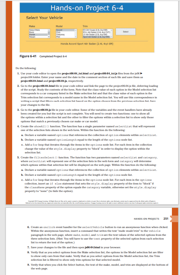  read carefully please it's 6-4!! javascript Show all imagesShow all imagesShow