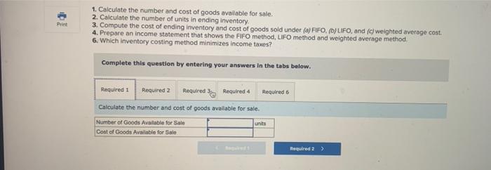 quick E7-9 (Algo) Analyzing and Interpreting the Financial Statement Effects of FIFO,