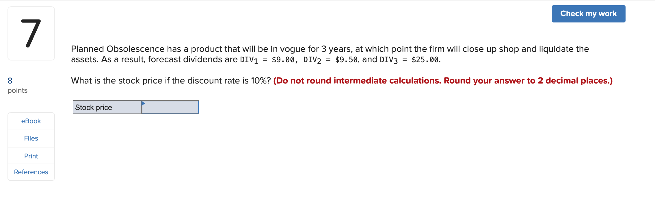 Check my work Planned Obsolescence has a product that will be