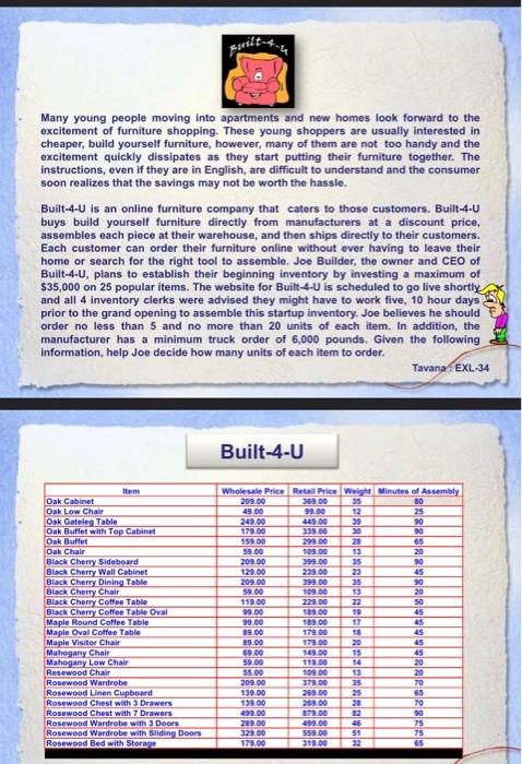can someone please help me solve this using excel with solver. show