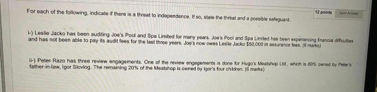 if there are risk factors that indicate that the going concern assumption