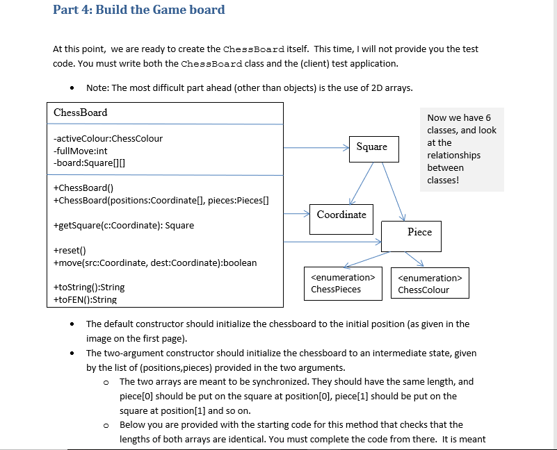 be between 0 and 7,inclusive");} public Coordinate(char column, char row) throws IndexOutOfBoundsException{