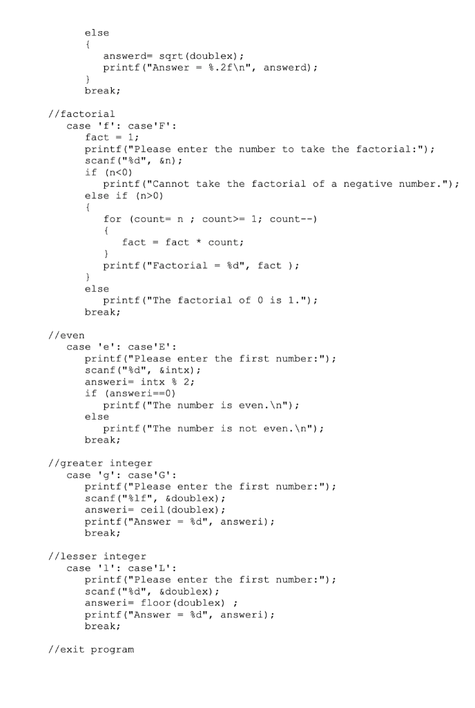the program posted in the same module named "prog" as follows and
