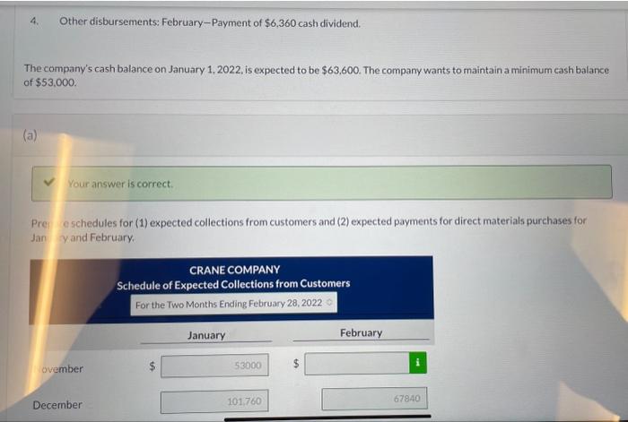 for 2022 are as follows. All sali reon account. Collections are expected