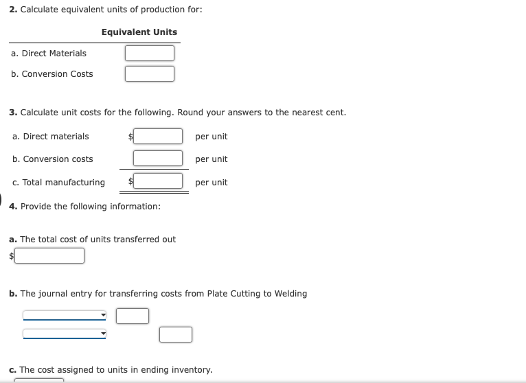 cylinders. The subassemblies are produced in three departments: Plate Cutting, Rod Cutting,