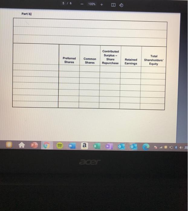 - Comprehensive Question (estimated time = 30-45min) Donutland Ltd. reported the following