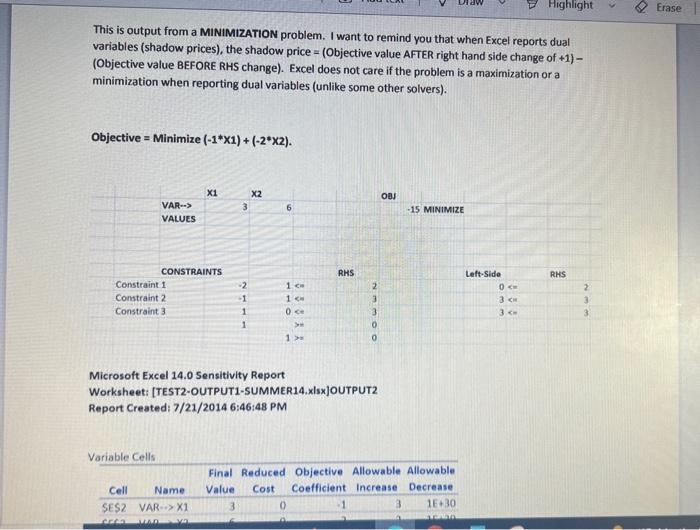 Canvas. Which of the following statements is true? The problem is a