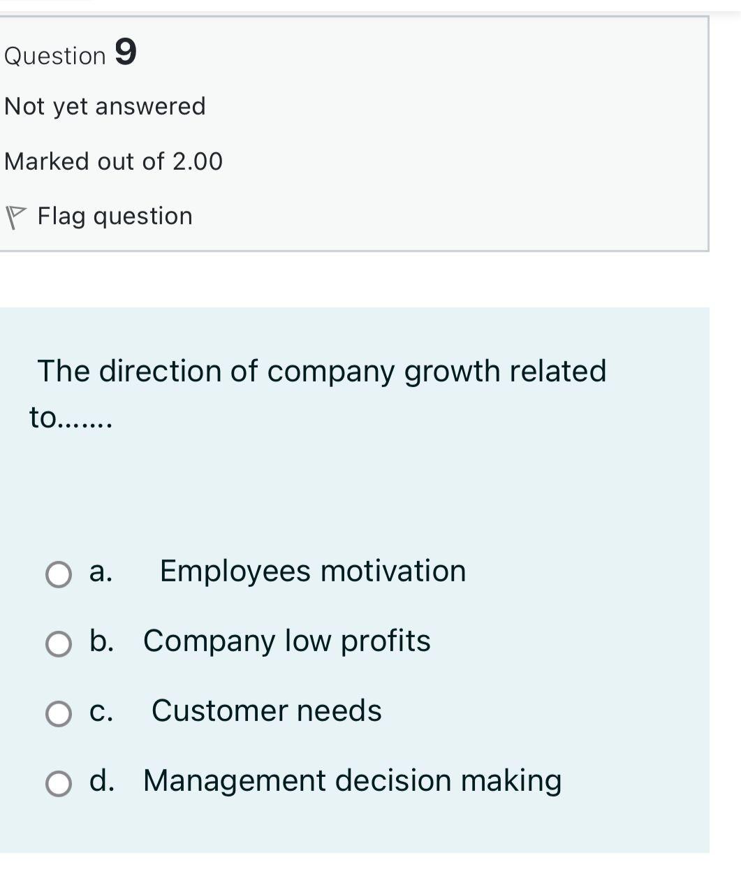 question One of roles related to work for international business O a.