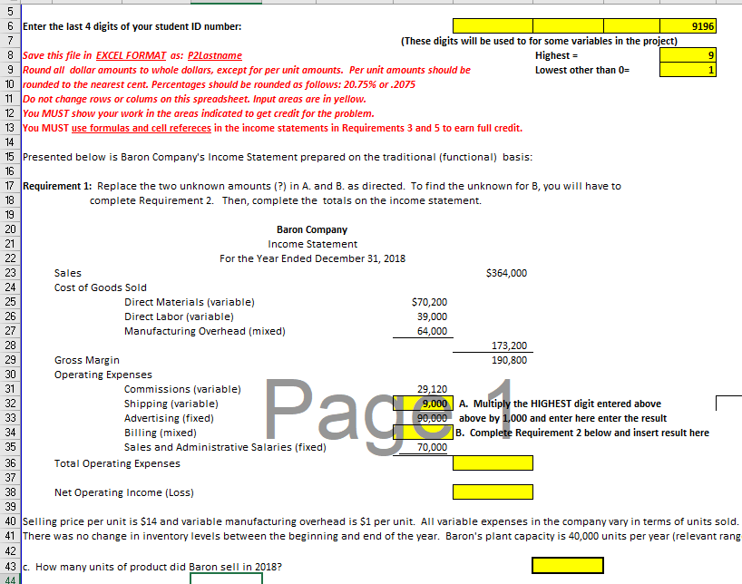 Variable Costs 86 Contribution Margin 87 Fixed Costs 88Fixed MOHH 89 Advertising