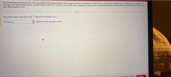 help me how to solve it? year. What should you do? The