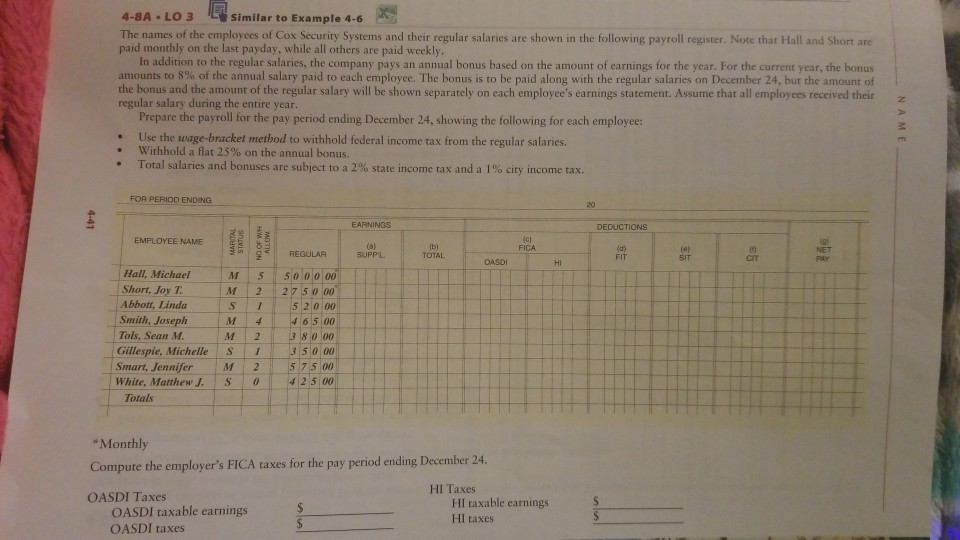 first is the question, second is what i have. please correct