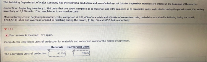 following activities. 180 pressure gauges were Cost Drivers Total Cost Activities 1.
