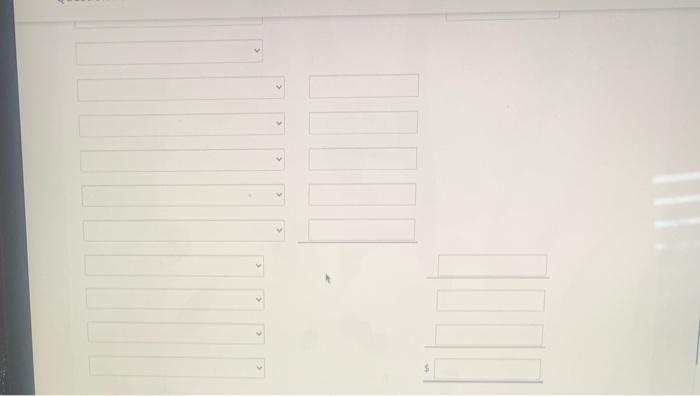 statements of Southwest Airlines. All dollars are in millions.) Southwest has a