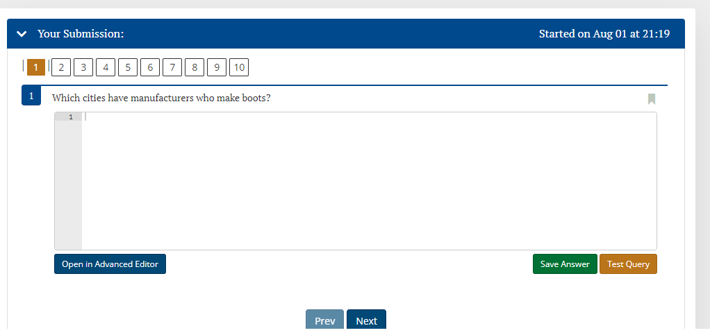 shown in Figure 3.1. To do these queries you cannot use the