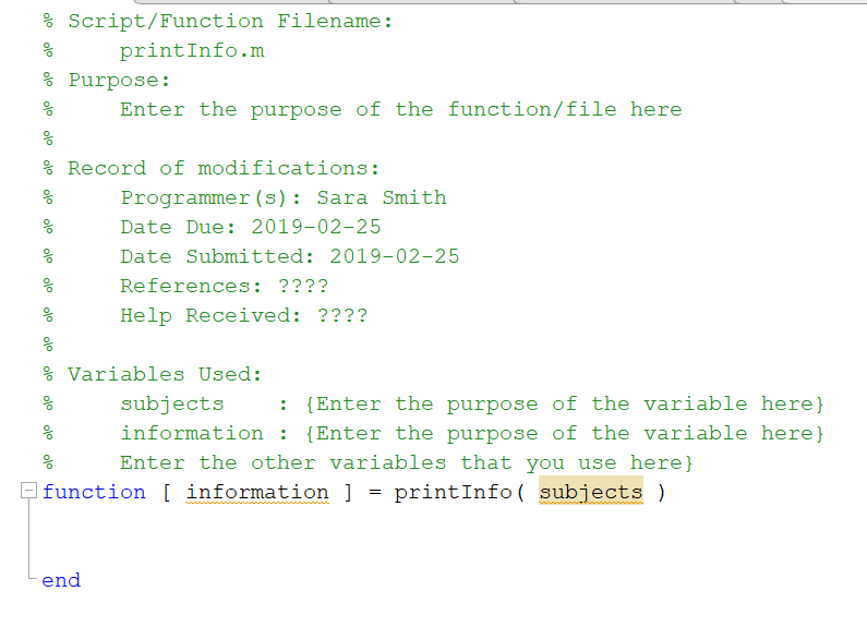 I've included the problem, the driver script I was given, and the