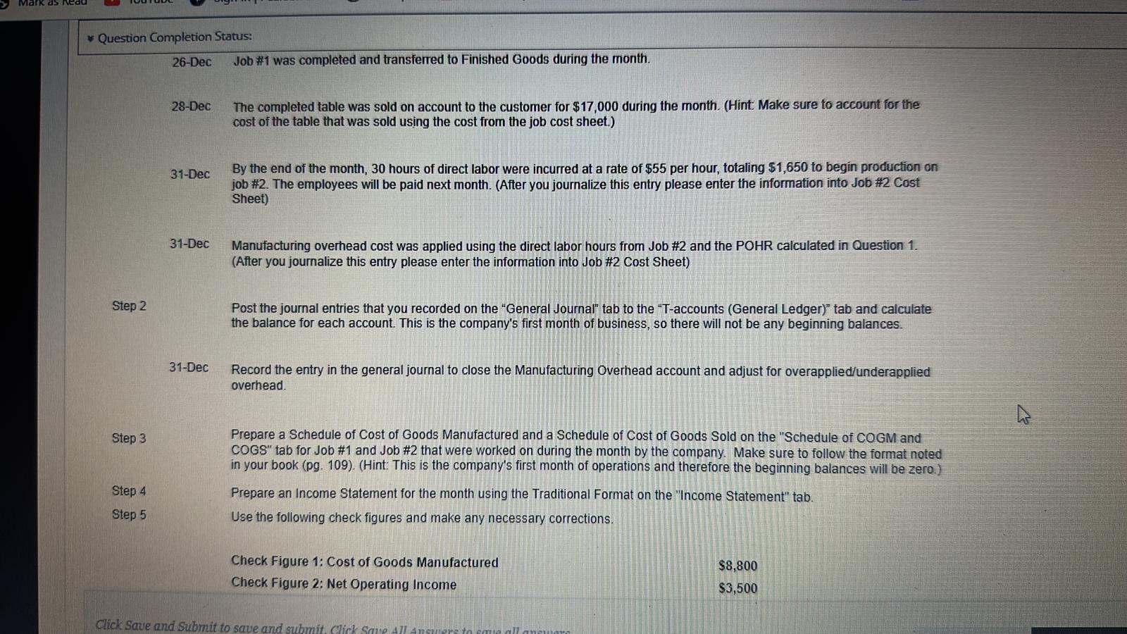 is specially customized for the customer. This month, you have been asked