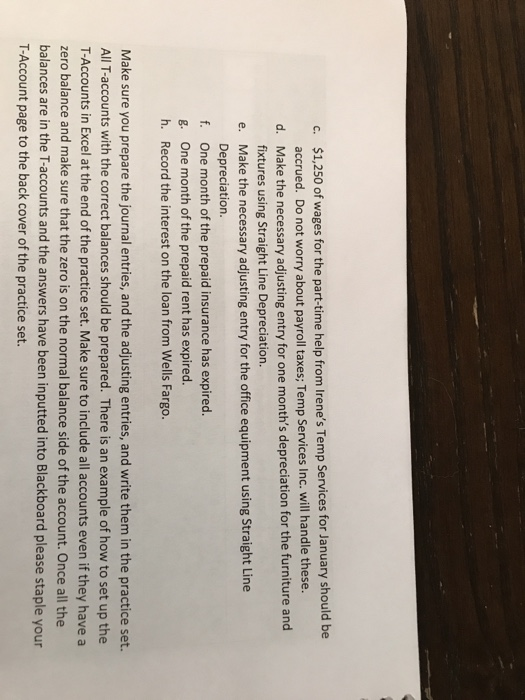 cash account for the bank reconciliation. All instructions for Blackboard start Transactions