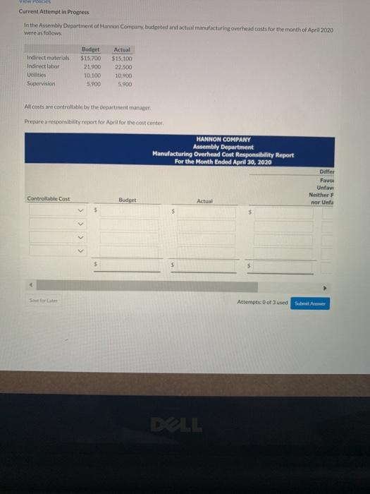  Vw on Current Attempt in Progress In the Assembly Department of
