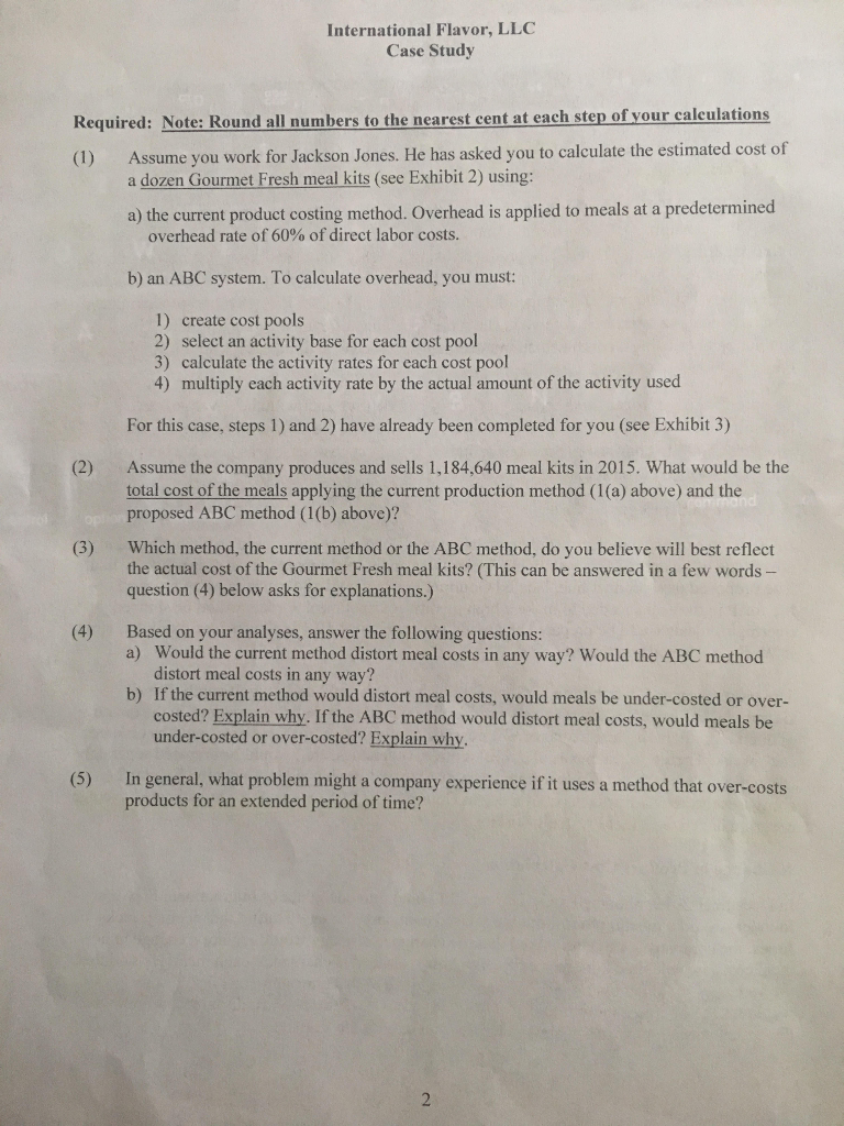 the company prepares a menu of twelve different meal alternatives available for