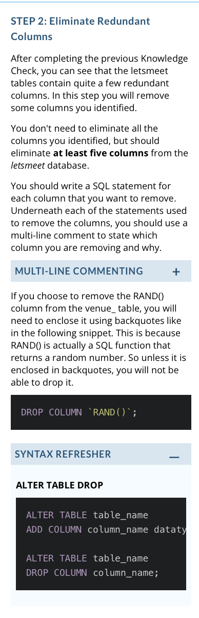 I suppose to type or do exactly? MySQL Workbench Pathstream Lab File
