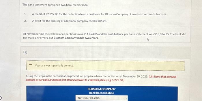 Company of an electronic funds transfer. 2. A debit for the printing