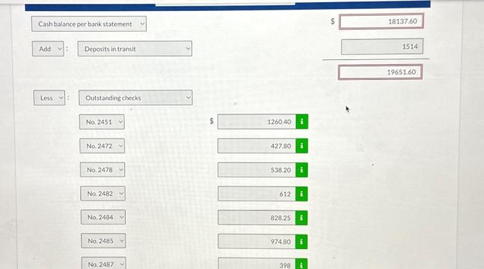 of additional company checks $86.25. At November 30 , the cash balance