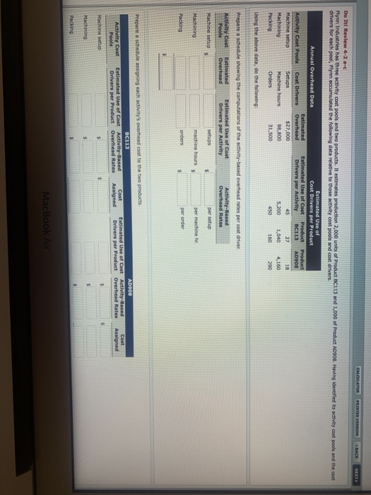  CALCULATOR PRINTER VERSION 4 BACK Do It Review 4-2- Flynn Industries