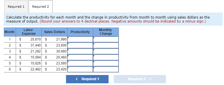 output is units of product and the inputs are manufacturing activities or