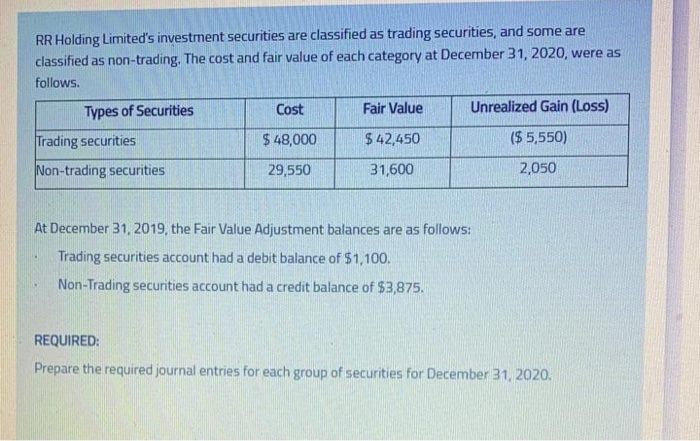 (Note: answer the amount and the percentage) December 31, 2020 December 31,
