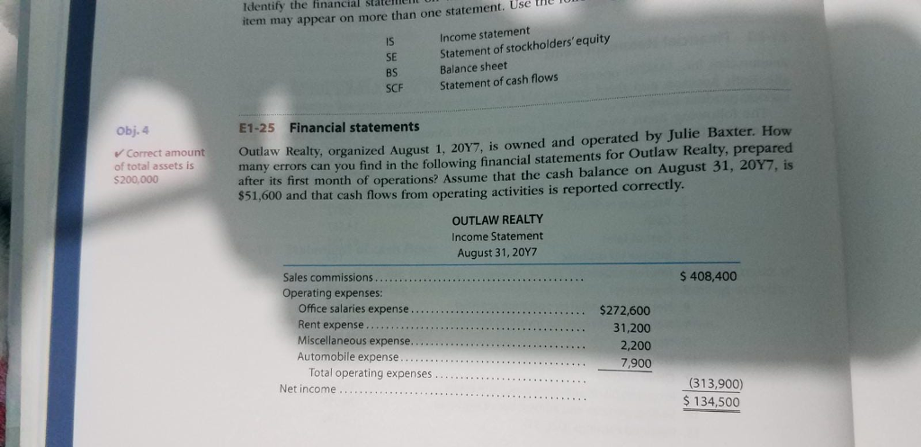 The Role of Accounting in Business JULIE BAXTER Statement of Stockholders Equity